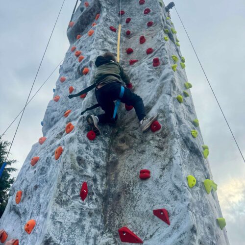 strangford-lough-activity-centre-child-scaling-climbing-wall Child Scaling Climbing Wall