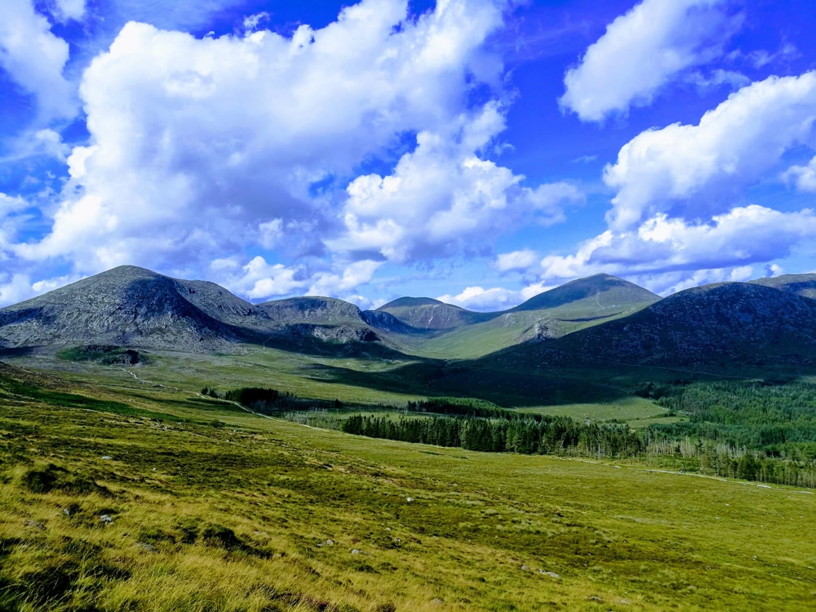 Mourne Mountains Panoramic Valley View